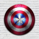Placa Capitão América