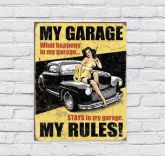 Placa My Garage