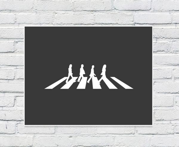 Placa Decorativa Beatles 4