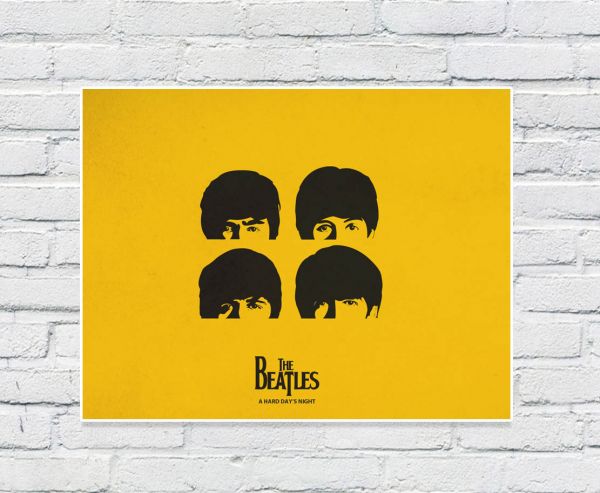 Placa Decorativa Beatles 3