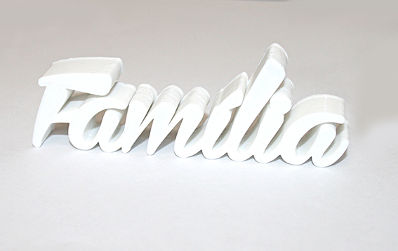 Display 3D Família