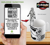 Caneca Stormtrooper- 3D Realidade Aumentada