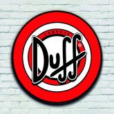 Placa Duff Beer