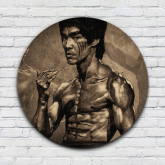 Placa Bruce Lee