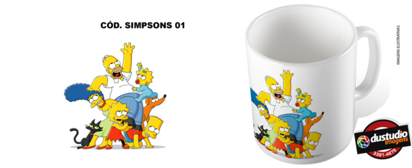 Caneca Simpsons 01