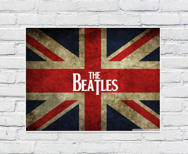 Placa Decorativa Beatles 5