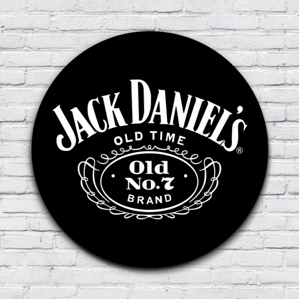 Placa Jack Daniels